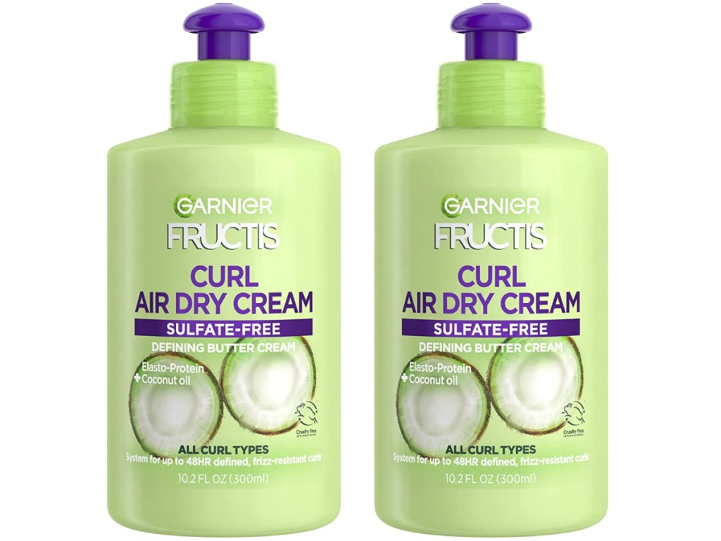 Garnier Fructis Curl Nourish Butter Cream Leave-In Conditioning Cream 2-Pack