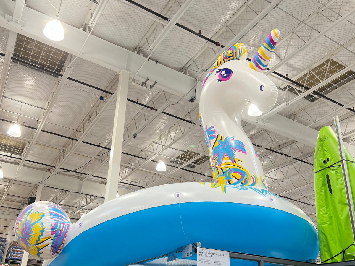 Costco sales unicorn float