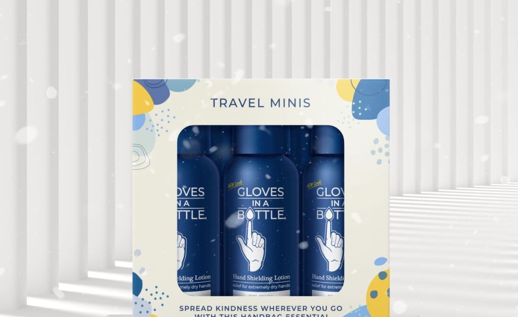 Gloves in a bottle travel minis gift set