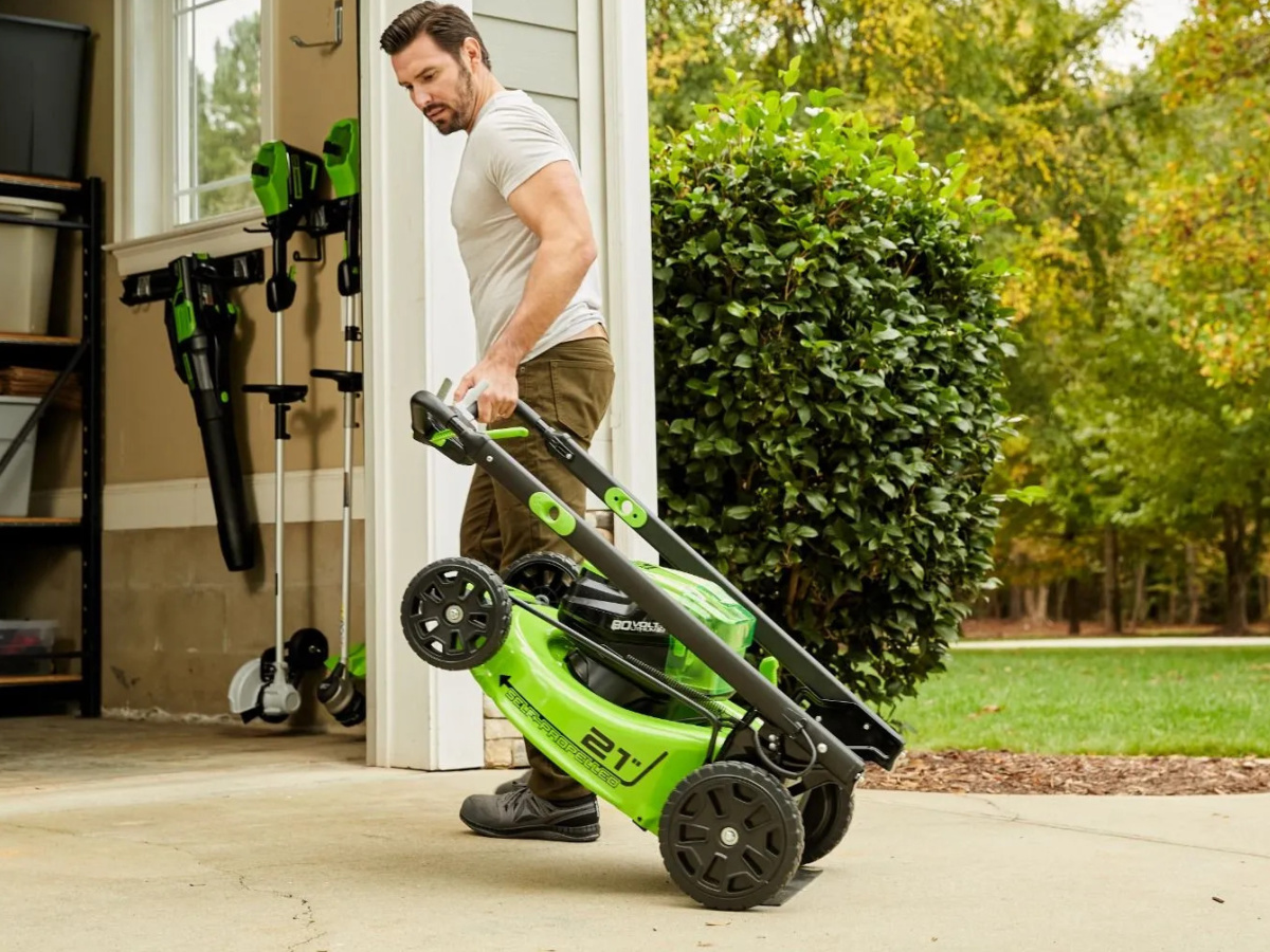 Costco cordless deals lawn mower