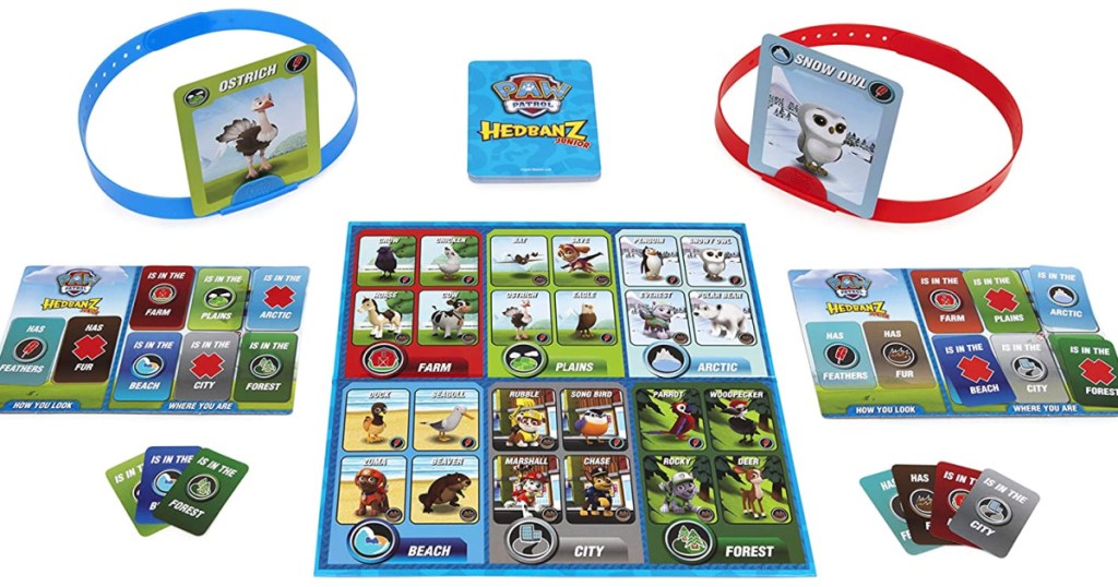 Hedbanz Junior PAW Patrol, Picture Guessing Board Game, 