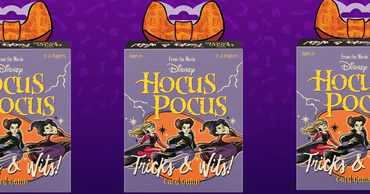 New Funko Disney Hocus Pocus Card Game Only $8.99 on Amazon