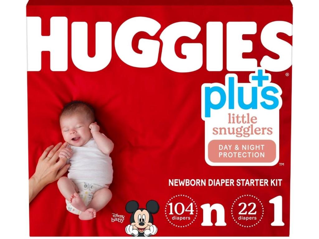 Huggies Plus Newborn Diaper Starter Kit