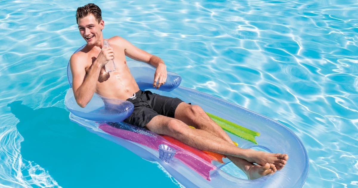 Intex Unisex Inflatable Lounger 2-Pack
