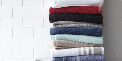 Bath Towels Only $3 on JCPenney.com (Regularly $10) + More Deals