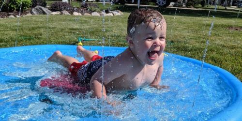 Up to 50% Off Splash Pads to Keep Cool This Summer (Easy Set Up & Hours of Fun!)