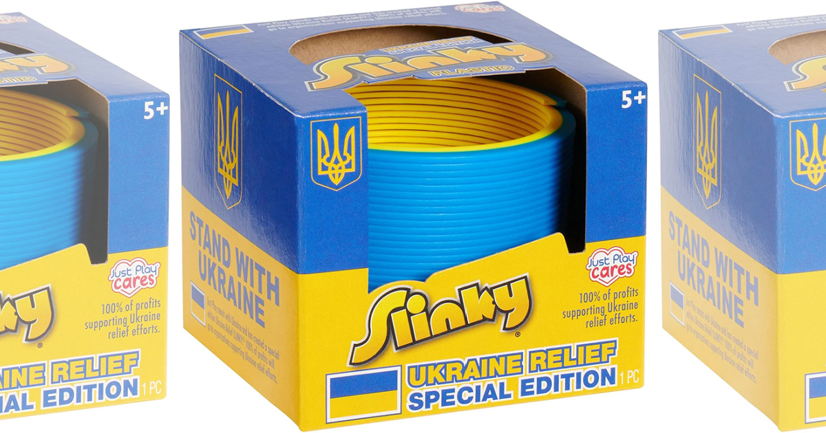 Just Play Slinky Ukraine Relief Special Edition