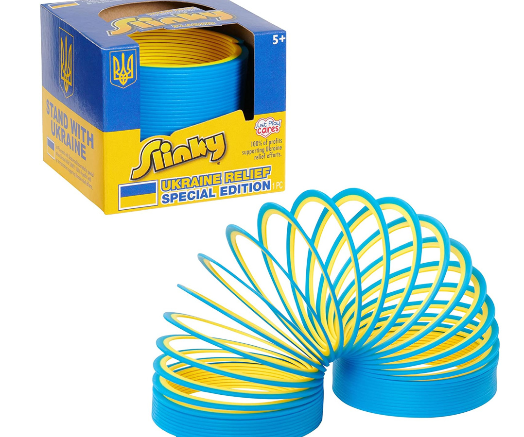 Just Play Slinky Ukraine Relief Special Edition