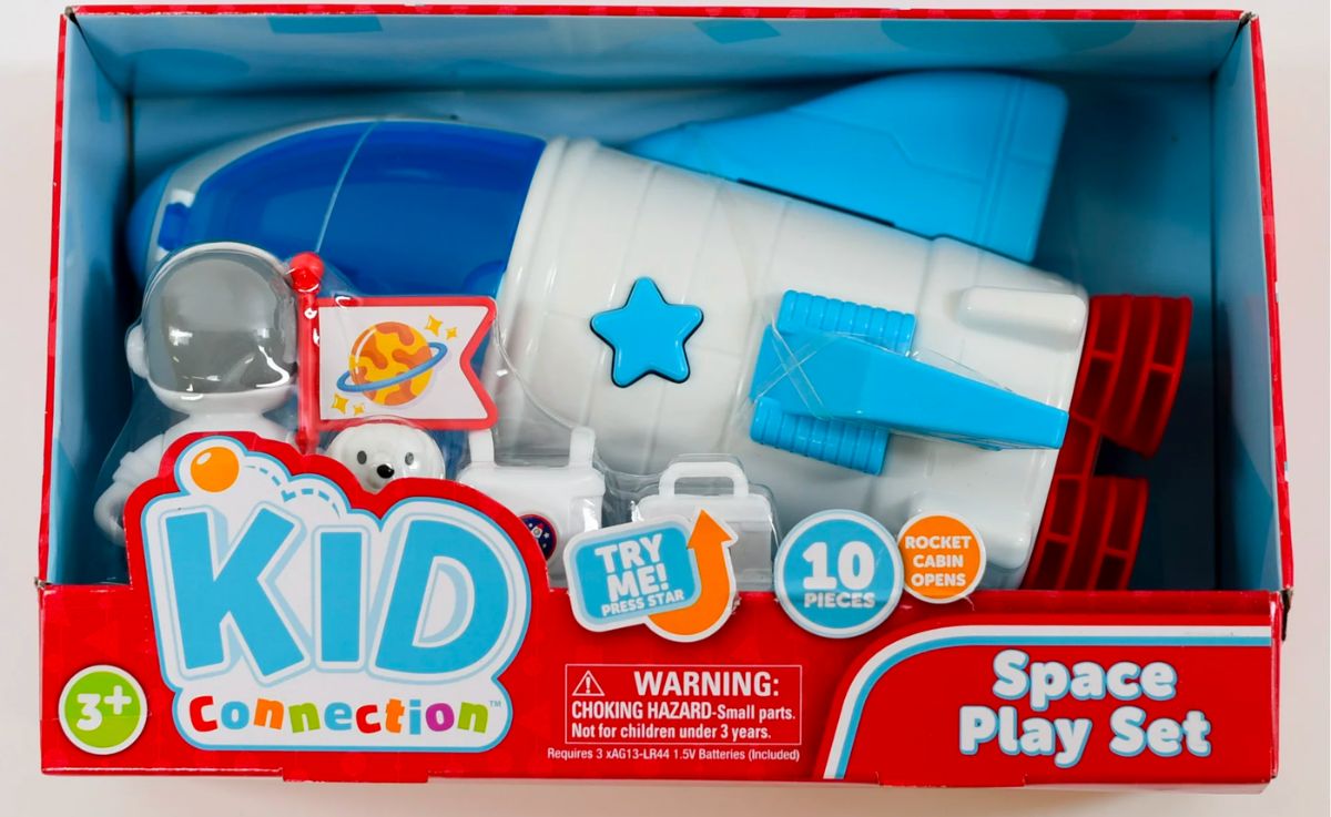 Kid Connection 10-Piece My First Space Shuttle Play Set