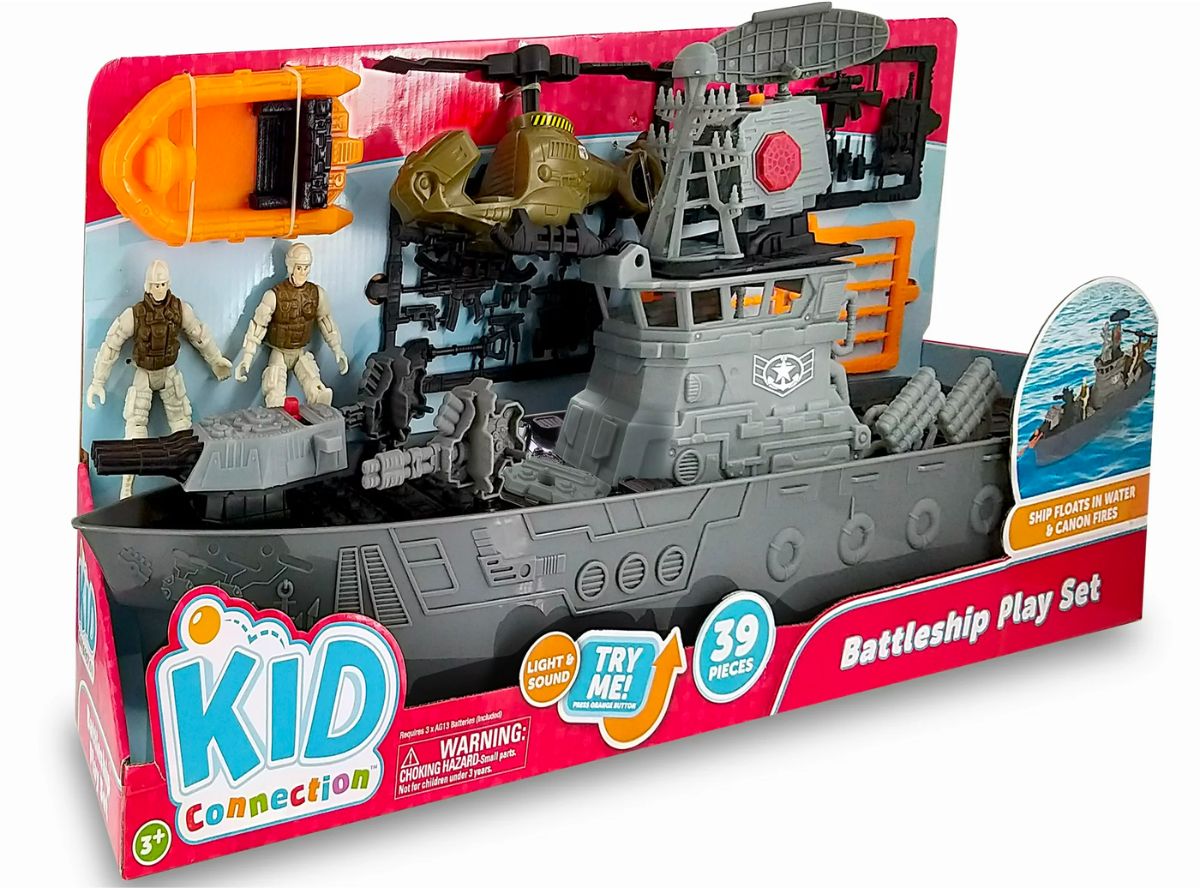 Kid Connection Battle Ship Play Set