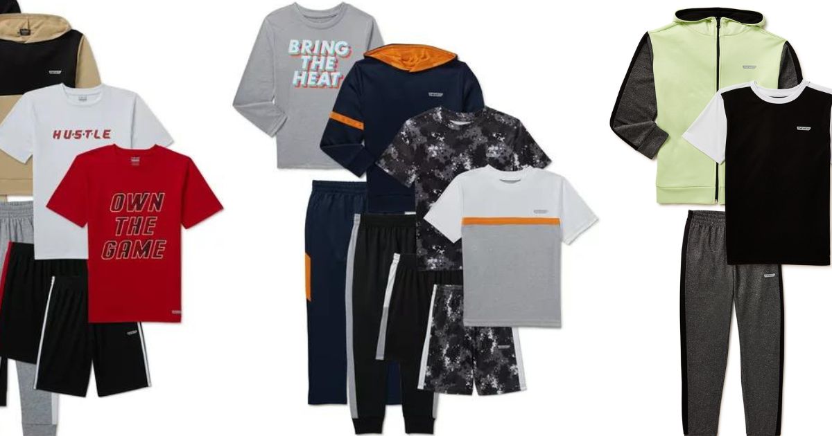 Boys Activewear 8-Piece Sets Only $24.97 on Walmart.com (Regularly $45)