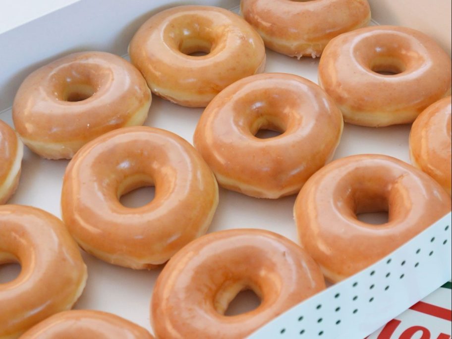 Pay Only Sales Tax On a Krispy Kreme Doughnut Dozen w/ Dozen Purchase