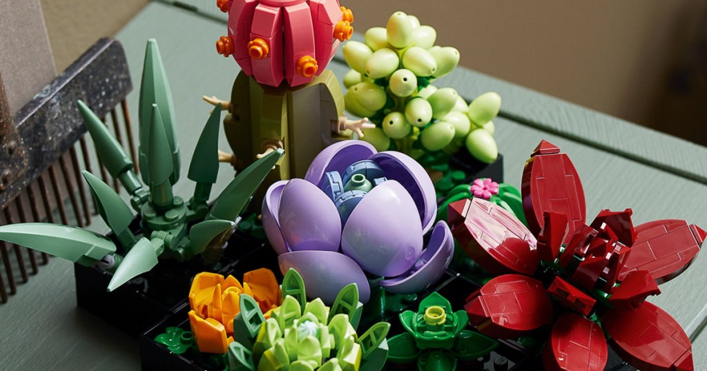 LEGO Succulents Join the Botanical Collection - Available May 1st!