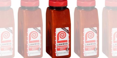 Lawry’s Seasoned Salt 40oz Bottle Just $4.98 Shipped on Amazon (Regularly $7)