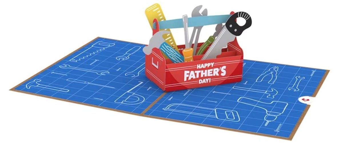 Lovepop Father's Day Toolbox Pop Pop-Up Card