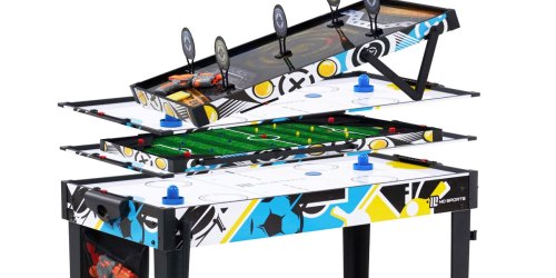 7-in-1 Game Table Only $50 Shipped on Walmart.com (Reg. $110) | Play Basketball, Air Hockey, Golf & More