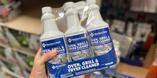 Sam’s Club Commercial Oven, Grill & Fryer Cleaner 3-Pack Just $9.98 | Hundreds of 5-Star Reviews!