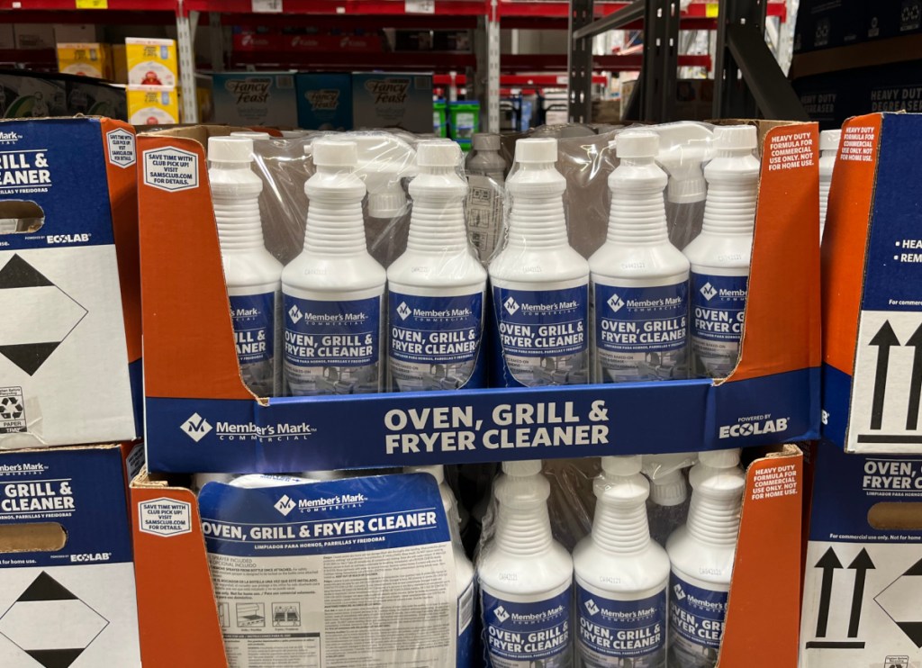 Sam's Club Commercial Oven, Grill & Fryer Cleaner 3Pack Just 9.98