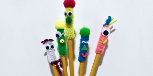 **NEW Michaels Kids Club Virtual Art Class on August 16th | Register to Make Pencil Buddies