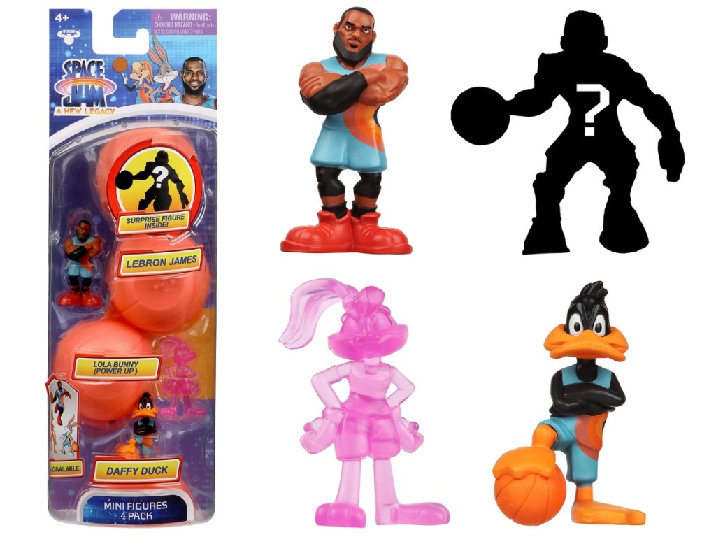 Moose Toys Space Jam: A New Legacy Figures 4-Pack