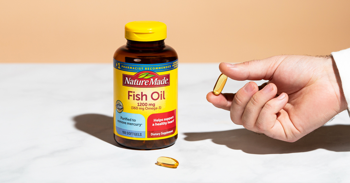 Nature Made Vitamins Sale on Amazon Fish Oil 100Count Only 7.19