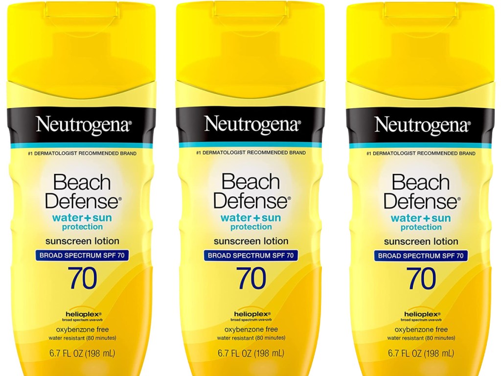 Neutrogena Beach Defense Water Resistant Sunscreen Lotion -2