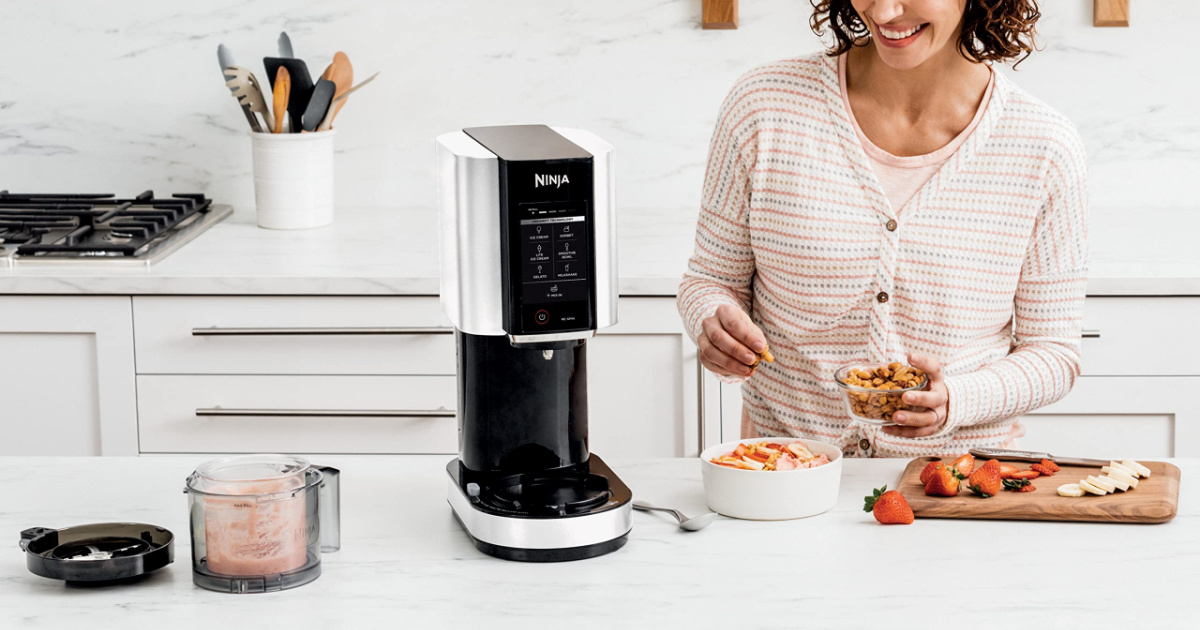 Ninja Creami Ice Cream, Gelato & Sorbet Maker from 139.99 Shipped (Reg