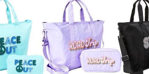 Travel Tote & Pouch Sets Just $16.78 on Walmart.com (Cute Stoney Clover Dupes!)