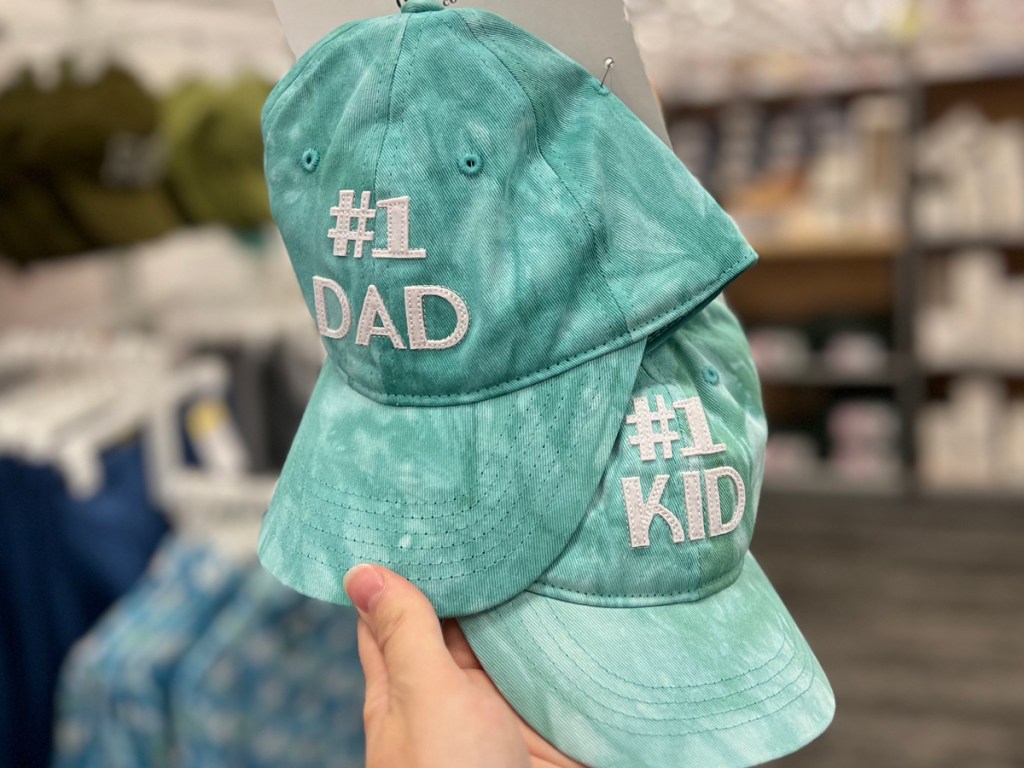 No1 Dad No1 Kid Hats