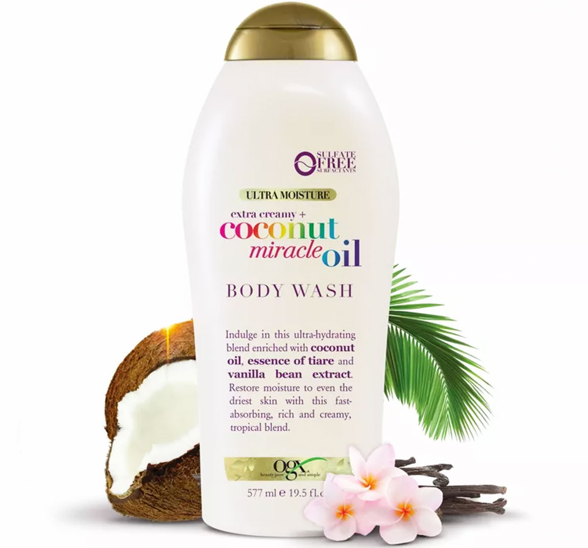 OGX Body Wash w/ Coconut Oil 19oz Bottle Only 4.44 Shipped on Amazon