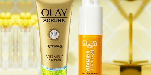Olay Vitamin C Peel & Face Scrub Gift Set Only $16.98 Shipped (Regularly $37) + More