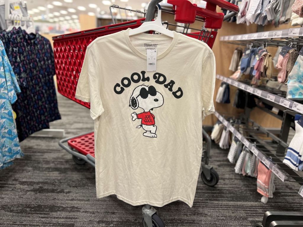 Shirt with Snoopy on it that says Cool Dad