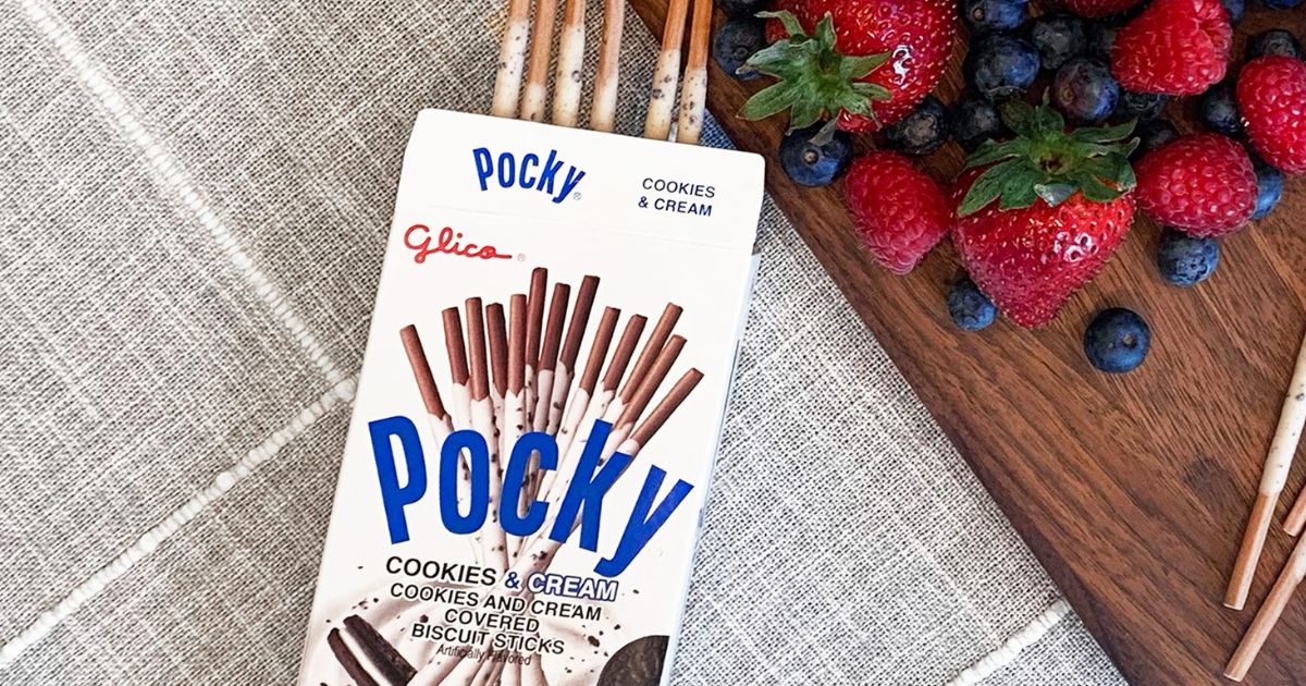 Pocky Cookies & Cream Sticks 9-Pack Just $3.24 Shipped on Amazon