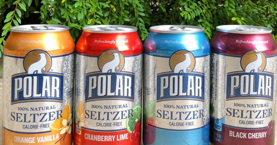 Polar Seltzer Water 18-Pack Only $5 Shipped on Amazon | Sugar & Carb Free