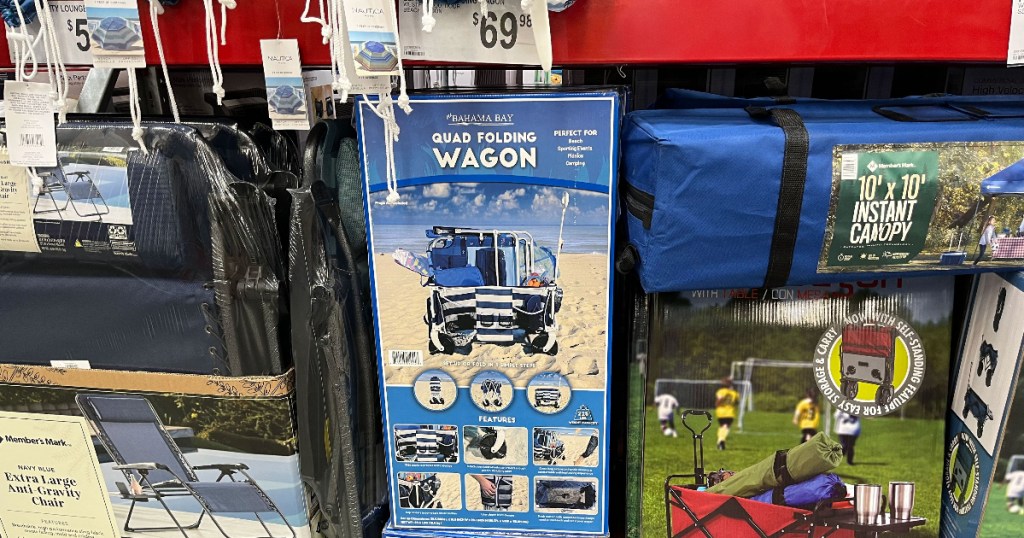 Quad Folding Wagon Just $69.98 at Sam’s Club | Perfect for Beach Trips ...