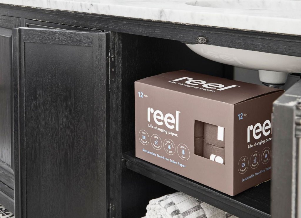 Reel Sustainable Toilet Paper 12 Mega Rolls Only 5.79 at Target After Cash Back (Regularly 18)