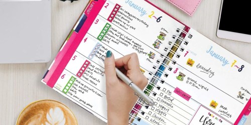 2023 Reminder Binder Hardcover Planner Only $20.86 Shipped | Includes Stickers, Bills Tracker, & More