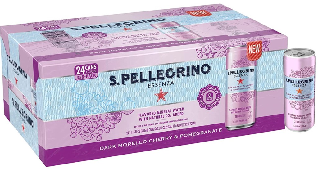 S.Pellegrino Essenza Dark Morello Cherry & Pomegranate