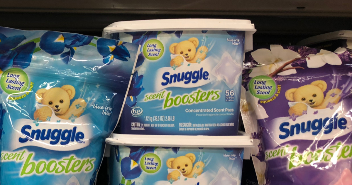 snuggle scent booster pacs in store
