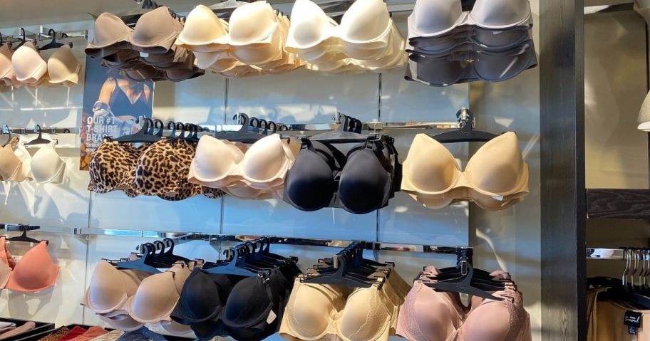 Soma Bras on display at a store