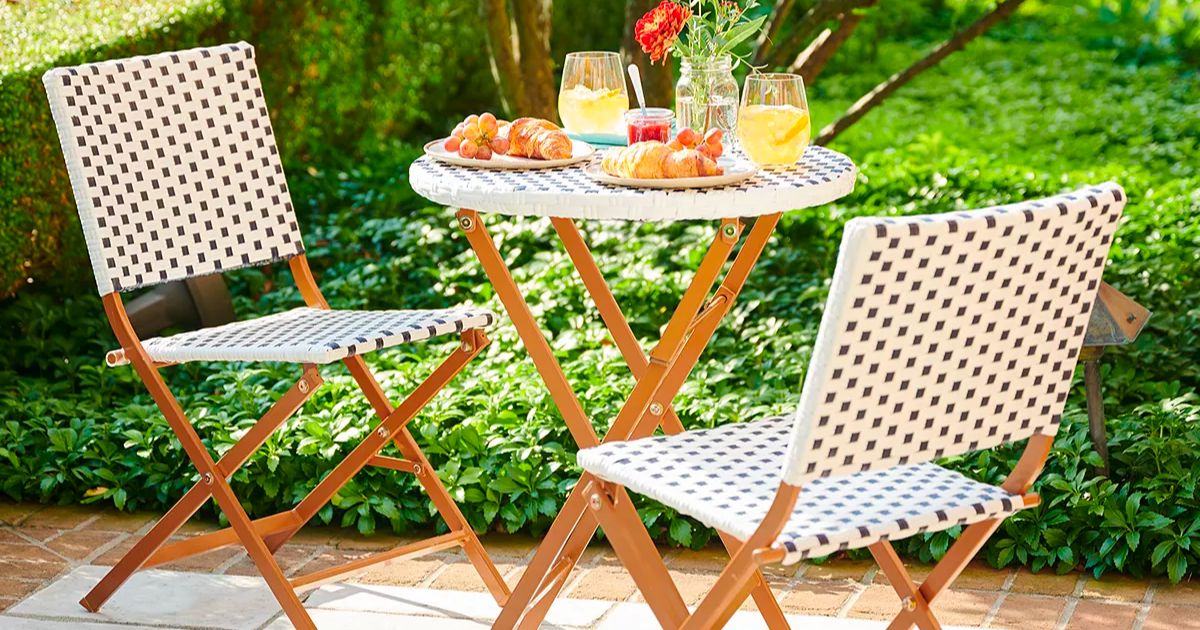 Kohl's Patio Furniture Sale Bistro Table or Chair Only 41.99 Each