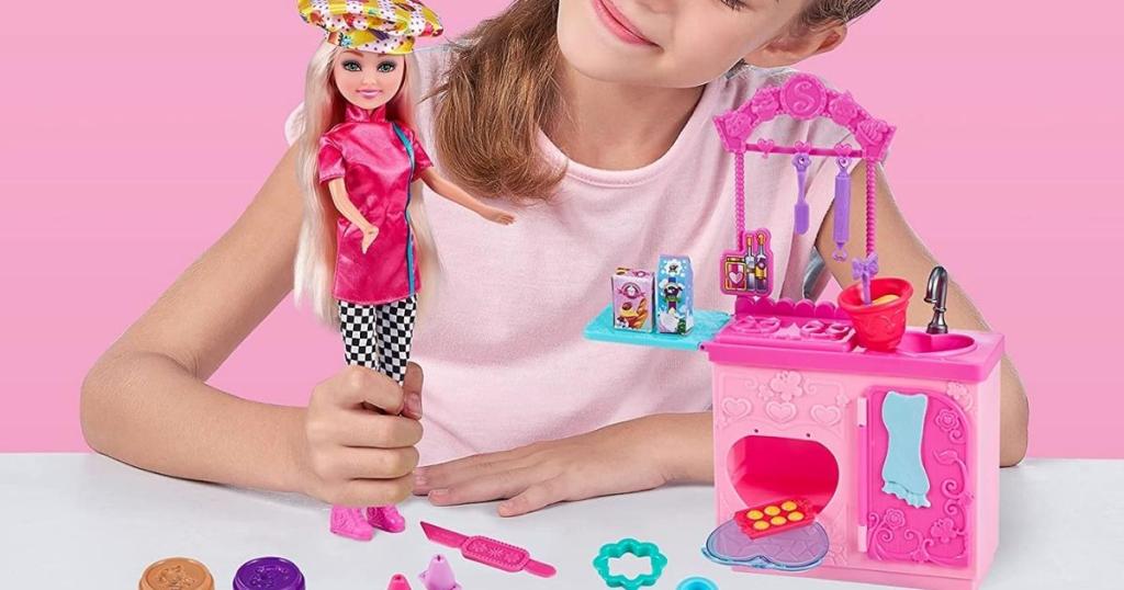 Sparkle Girlz Bake Off Doll Playset