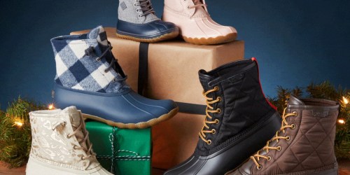 Sperry Duck Boots for the Family from $34.99 Shipped (Regularly $70)