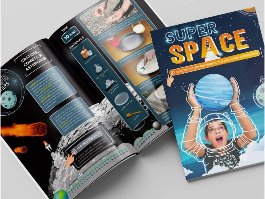 Spicebox Children's Stem Kits Super Space Science Lab