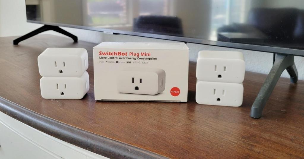 SwitchBot Plug Mini HomeKit Enabled (4 Pack)