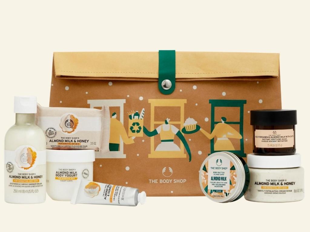 Soothe & Smooth Almond Milk and Honey Ultimate 7-Piece Gift Set