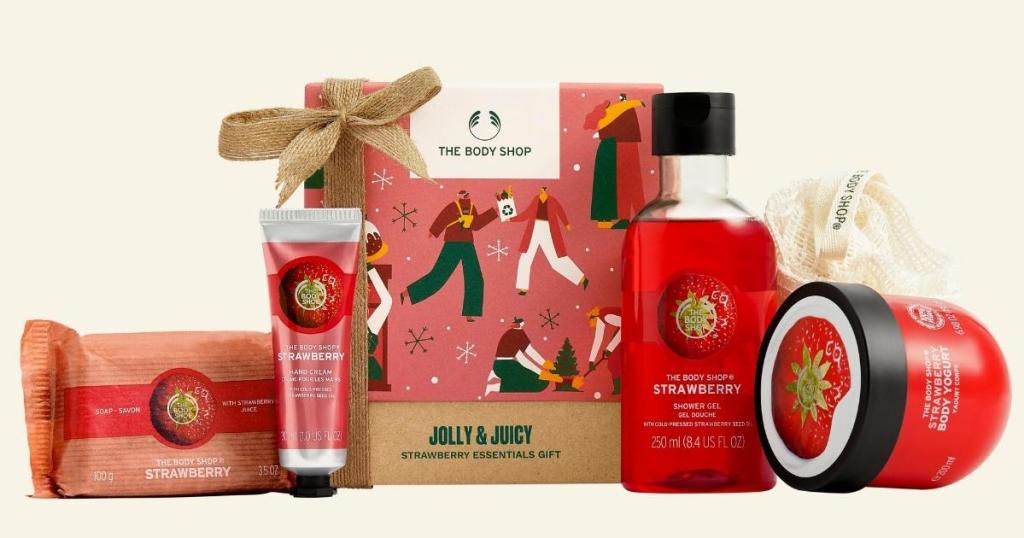 Jolly & Juicy Strawberry Essentials 5-Piece Gift Set