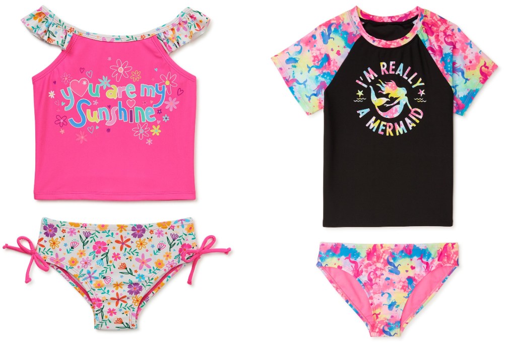 Toddler & girls swimming suits - Walmart
