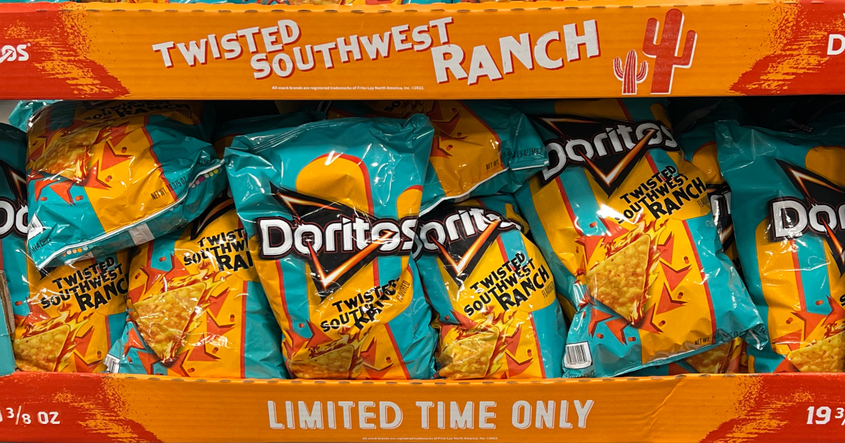 NEW Doritos Flavor Try Twisted Southwest Ranch Doritos (Big Bag Only