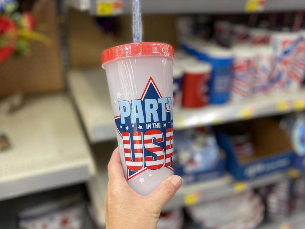 Party in the USA Color-Changing Tumbler